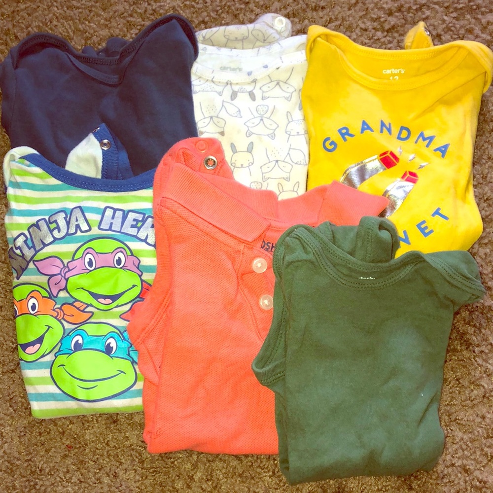 Onesies all 12m